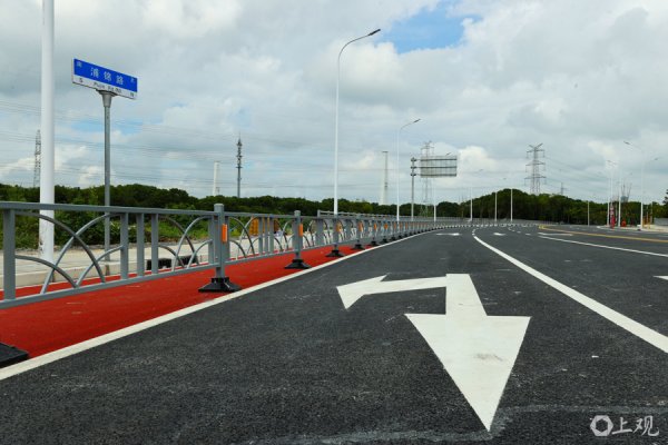 国尚策略 场面｜浦锦北路断头路国庆通车，去前滩上班每天能多睡20分钟