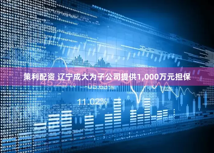 策利配资 辽宁成大为子公司提供1,000万元担保